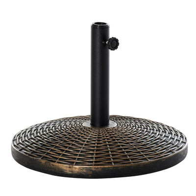 Parasol Base, 53x30H Cm-Antique Bronze