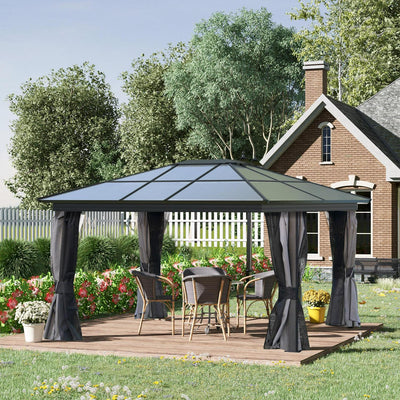 Patio Garden PC Board Aluminium Hardtop Gazebo