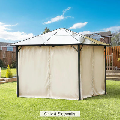 Replacement Gazebo Curtains- Beige