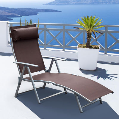 Lounger Steel Frame - Brown