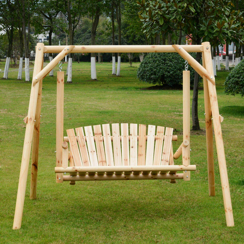 Swing Chair, 198Lx135Wx170H Cm, Pine/Fir Wood