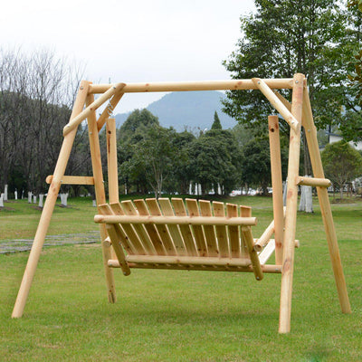 Swing Chair, 198Lx135Wx170H Cm, Pine/Fir Wood