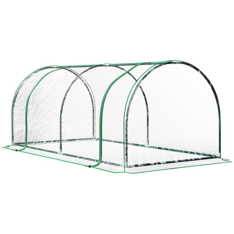 Tunnel Greenhouse Grow Steel Frame Garden Outdoor 200 X 100 X 80cm