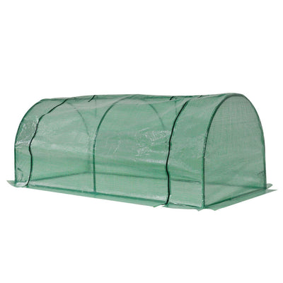 Tunnel Greenhouse Grow Steel Frame Garden Outdoor (200 X 100 X 80)cm