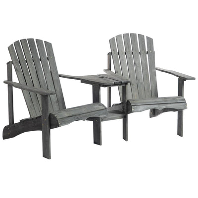 Wooden Adirondack Chairs Set