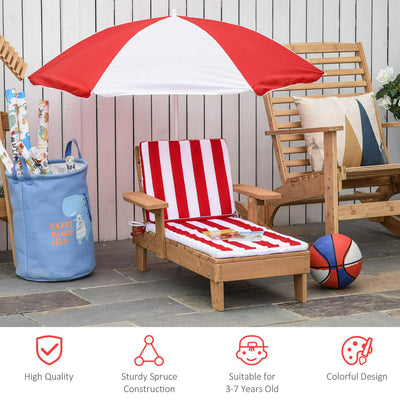 Wooden Lounge Chair For Kids