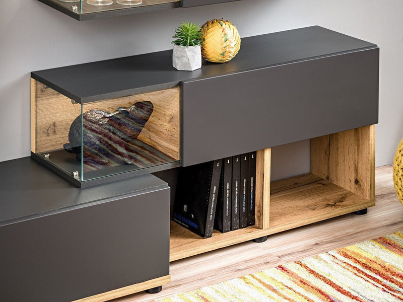 Rachford Anthracite Entertainment Unit