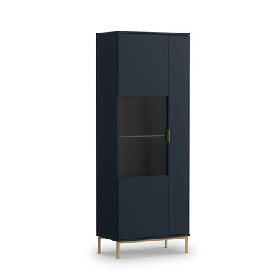 Pula Tall Display Cabinet 70cm