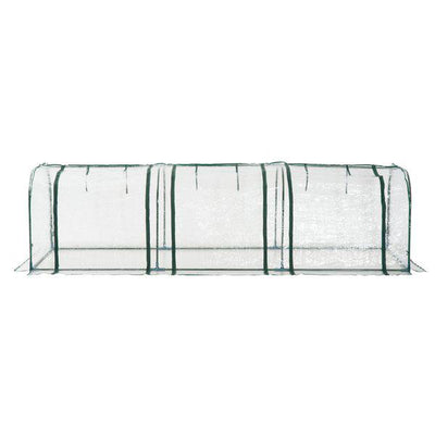 PVC Transparent Greenhouse, Steel Frame, Size 300x100x80cm