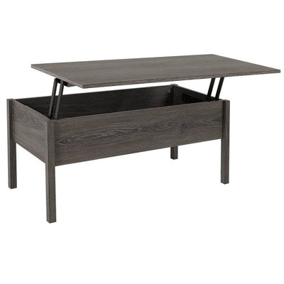 Particle Board Lift-Top Coffee Table - Grey