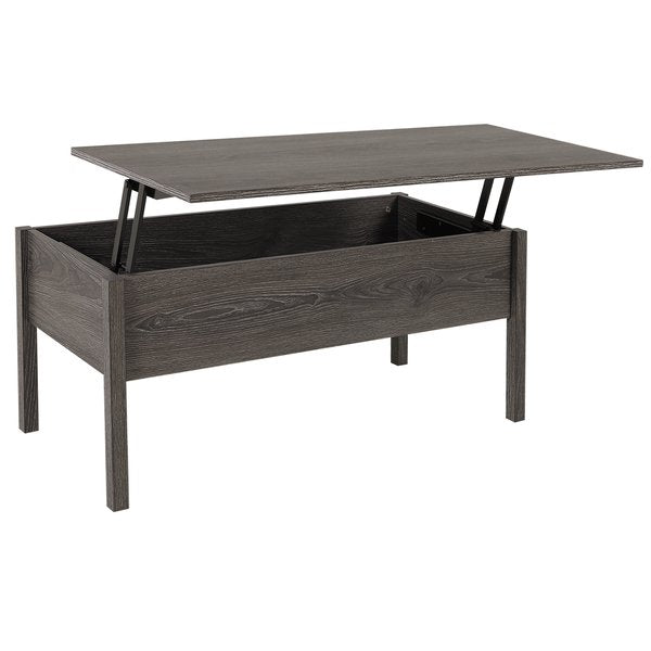 Particle Board Lift-Top Coffee Table - Grey