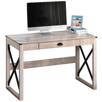 Ulta-Stylish Writing Desk, Computer Table For Home Office, Particle Board 76Hx112Lx51W cm