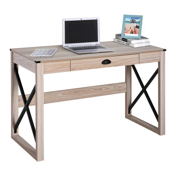 Ulta-Stylish Writing Desk, Computer Table For Home Office, Particle Board 76Hx112Lx51W cm