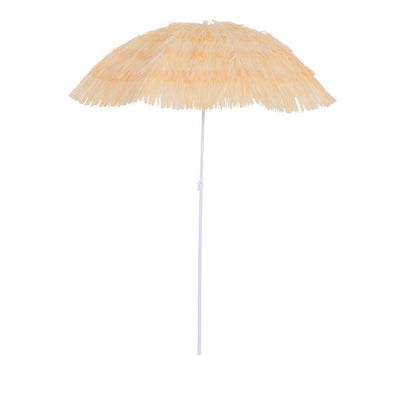 Sun Umbrella Sunshade Hawaiian Folding Parasol - Yellow