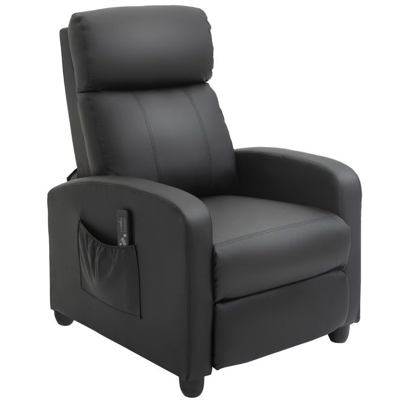 Recliner Sofa Chair PU Leather Massage Armcair