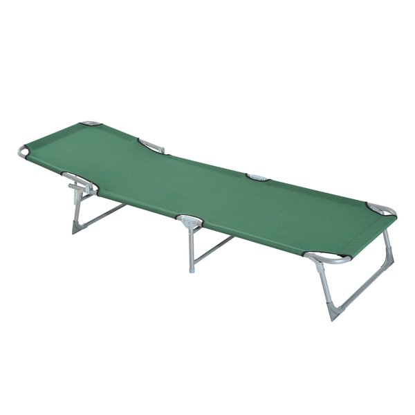 Portable Adjustable Lounger,Oxford Cloth- Green