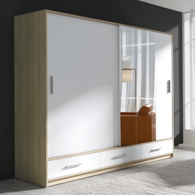 Porto Sliding Door Wardrobe 180cm