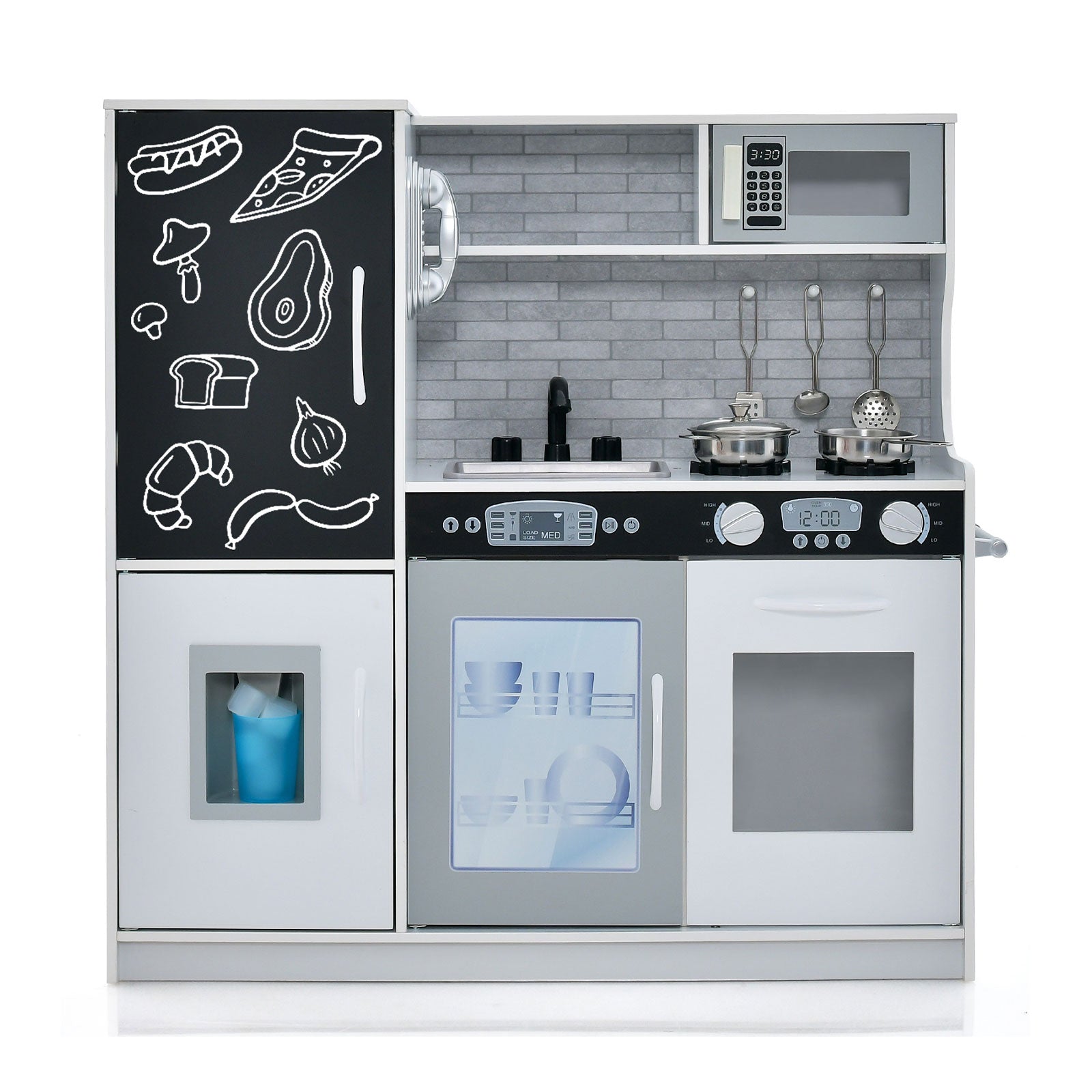 White kitchen play sale set