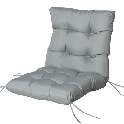 Replacement Seat/Back Cushion, With Fastenings - Light Grey