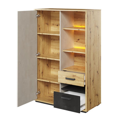 Qubic 05 Storage Cabinet with LED