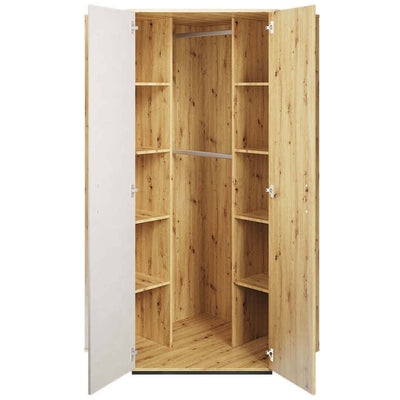 Qubic 01 Corner Wardrobe