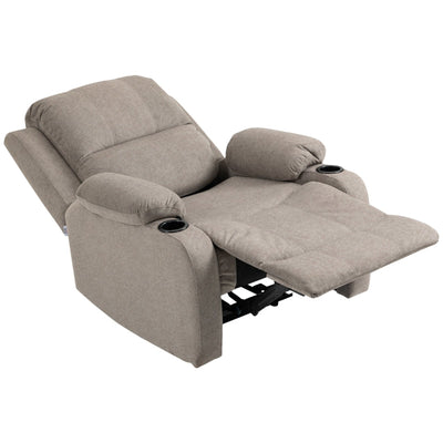 Microfibre Recliner Armchair