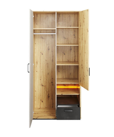 Qubic 03 Wardrobe with LED