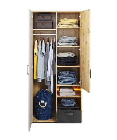 Qubic 03 Wardrobe with LED