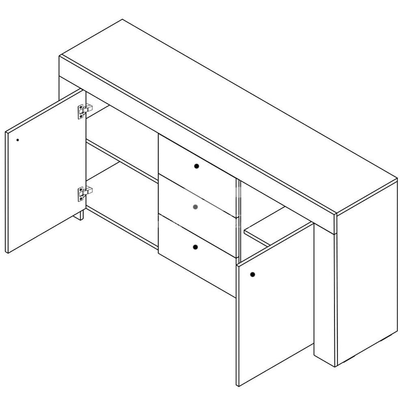 Rene Large Sideboard Cabinet