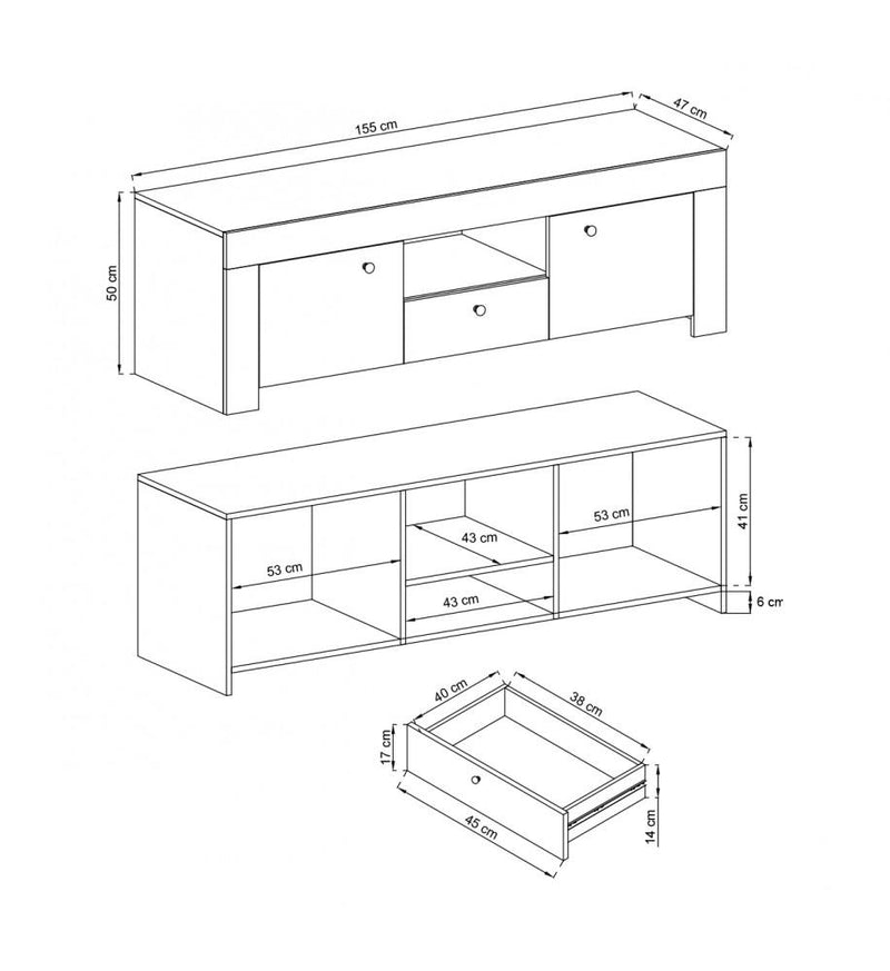 Voca TV Cabinet