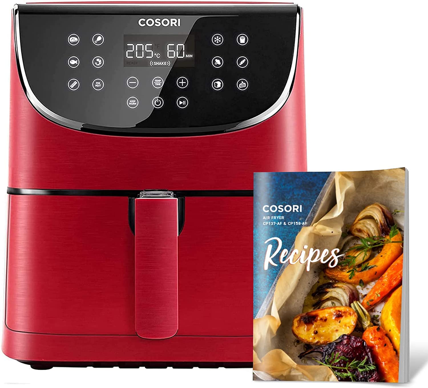 Cosori UK Official Air Fryer with 100 Recipes 