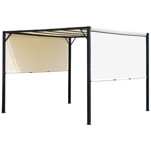 Patio Canopy Awning Sun Shade Pergola Cover Garden Shelter