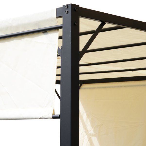 Patio Canopy Awning Sun Shade Pergola Cover Garden Shelter