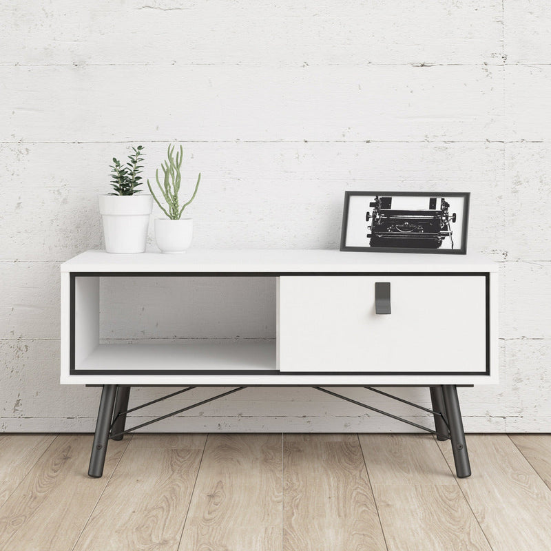 Richmond Matt White Modern Coffee Table