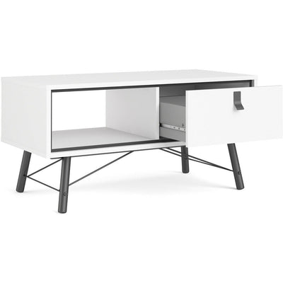 Richmond Matt White Modern Coffee Table