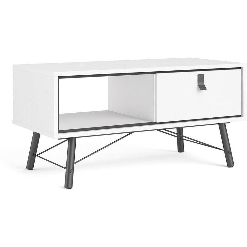 Richmond Matt White Modern Coffee Table