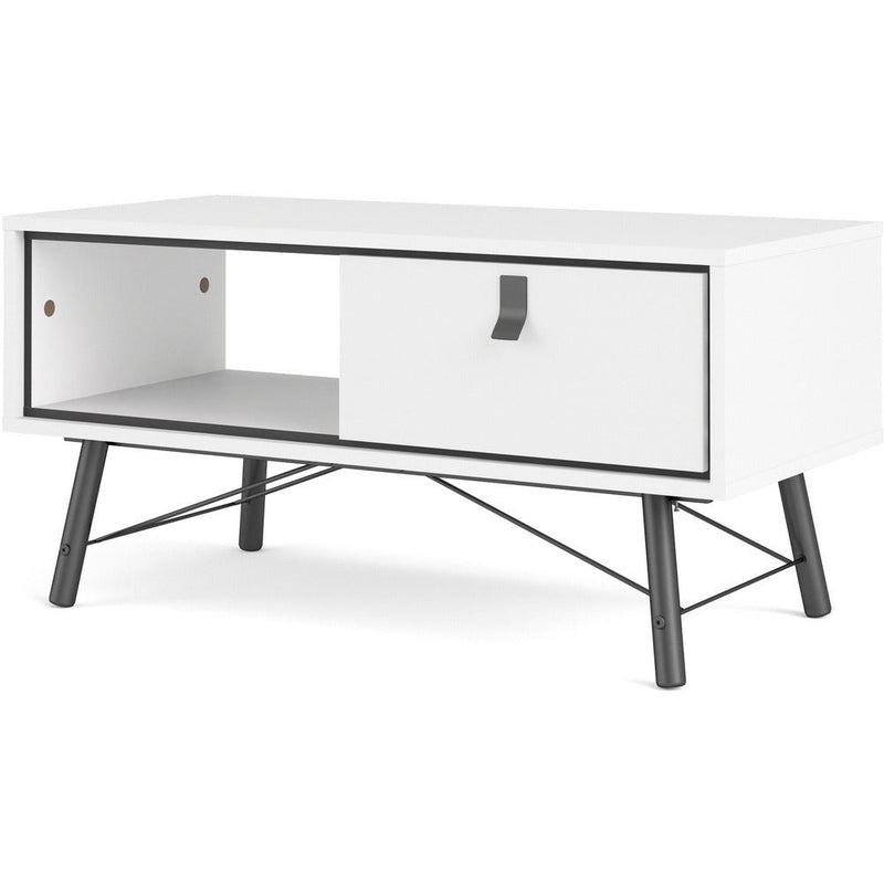 Richmond Matt White Modern Coffee Table