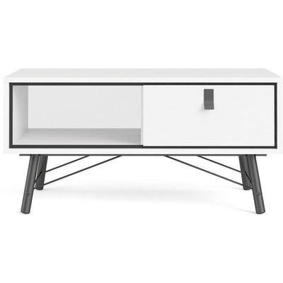 Richmond Matt White Modern Coffee Table