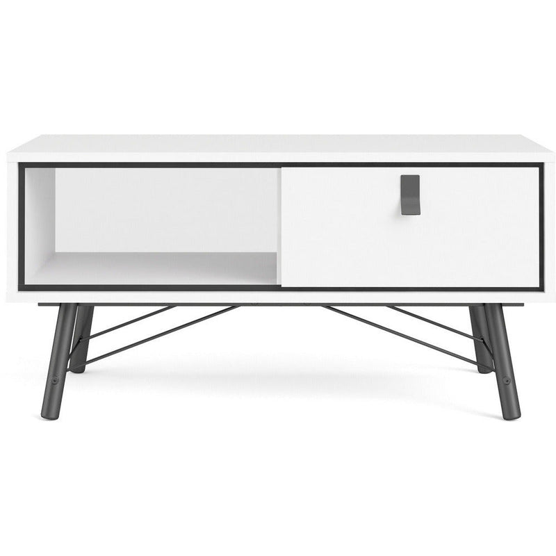 Richmond Matt White Modern Coffee Table