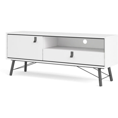 Richmond Matt White Modern TV Unit