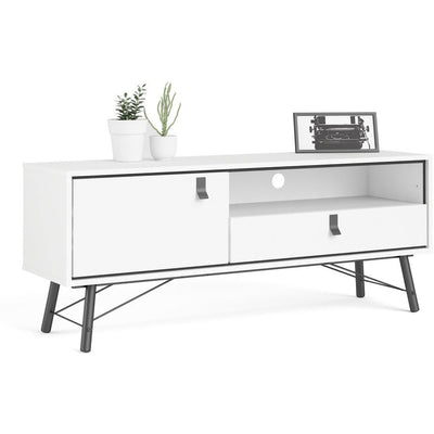 Richmond Matt White Modern TV Unit