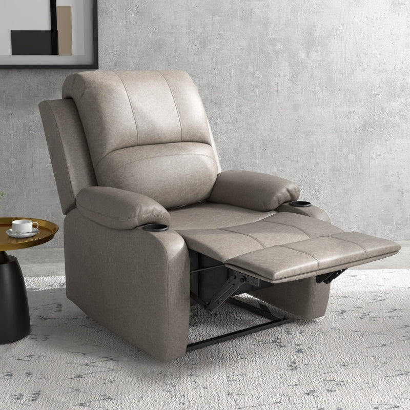 Microfibre Recliner Armchair