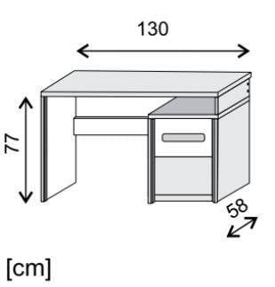 Roma ROM10 Computer Desk