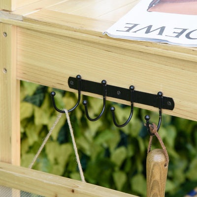 Potting Bench Table, Garden Work Workstation