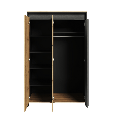 Spot SP-01 Hinged Wardrobe 123cm