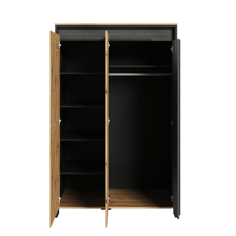 Spot SP-01 Hinged Wardrobe 123cm