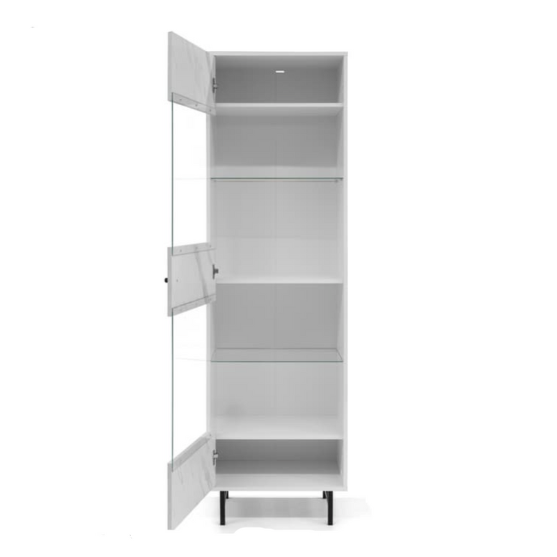 Veroli 04 Tall Display Cabinet 60cm