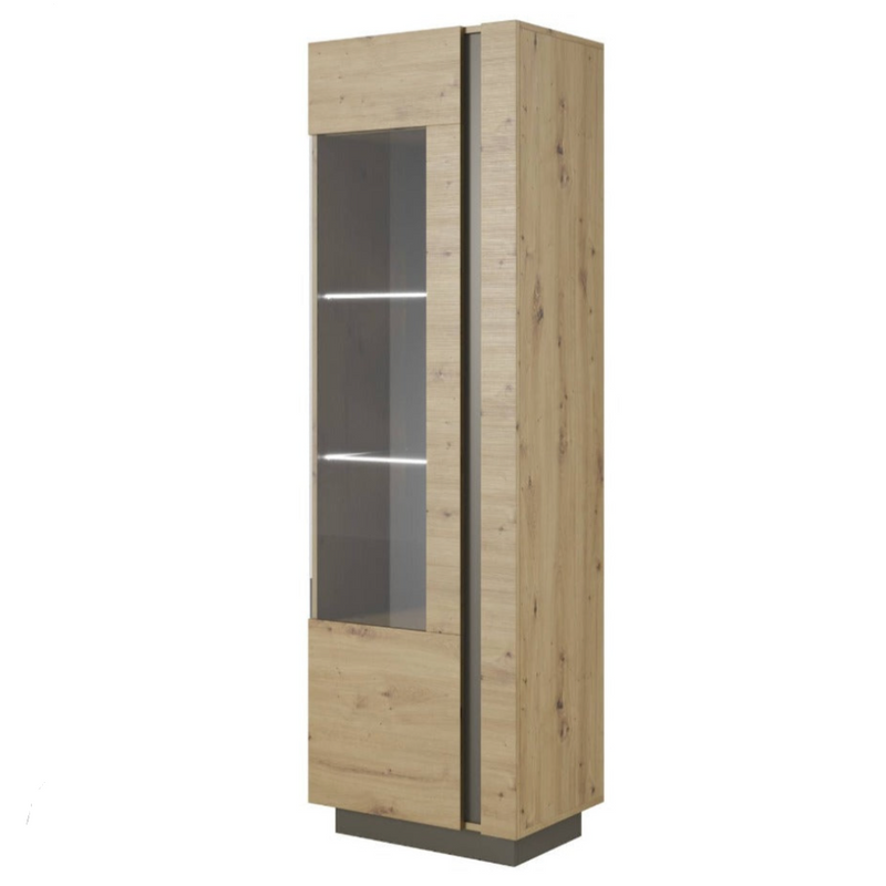 Arco Tall Display Cabinet 60cm