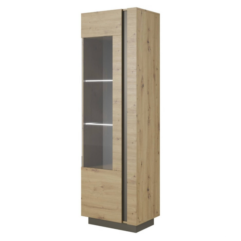 Arco Tall Display Cabinet 60cm