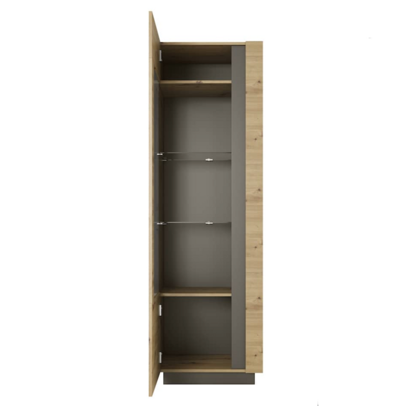 Arco Tall Display Cabinet 60cm